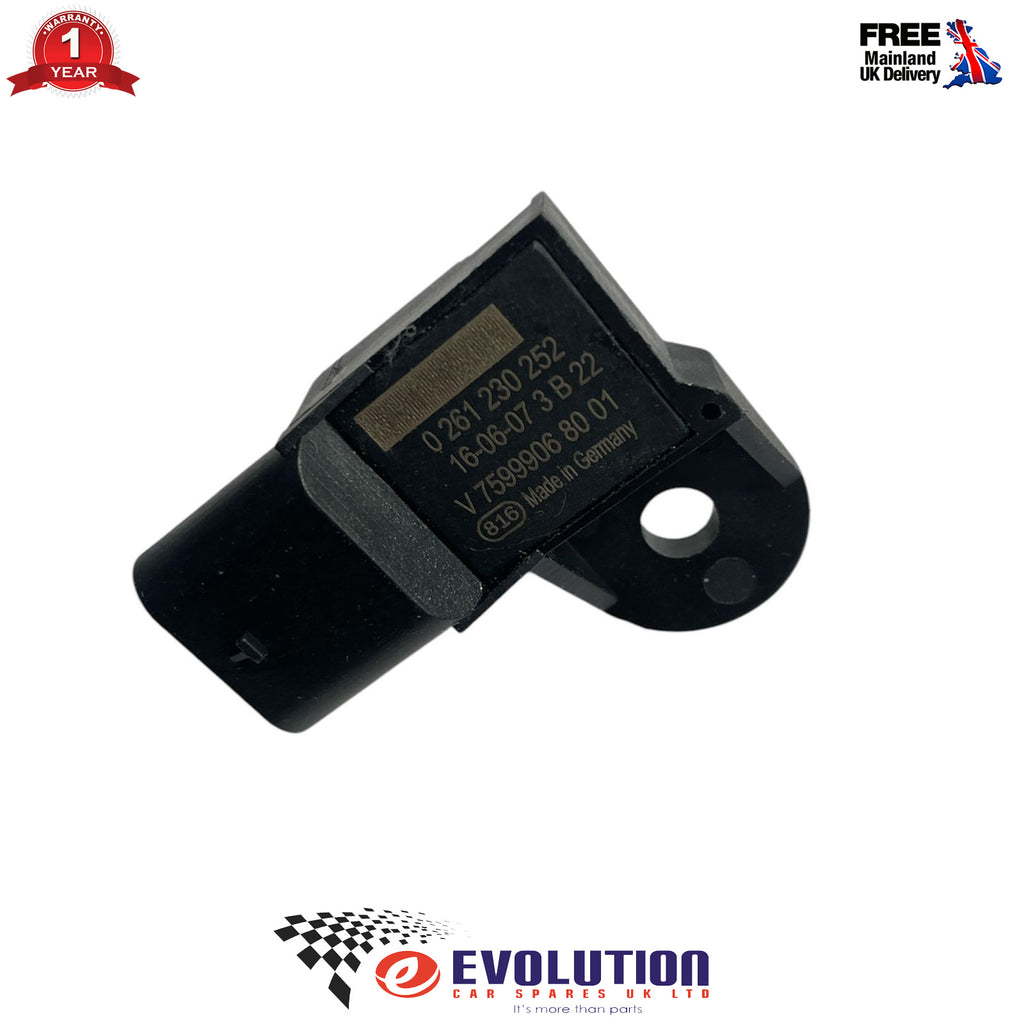 Bmw Citroen Ds Mini Peugeot Boost Pressure Sensor 13627591624 1922V7