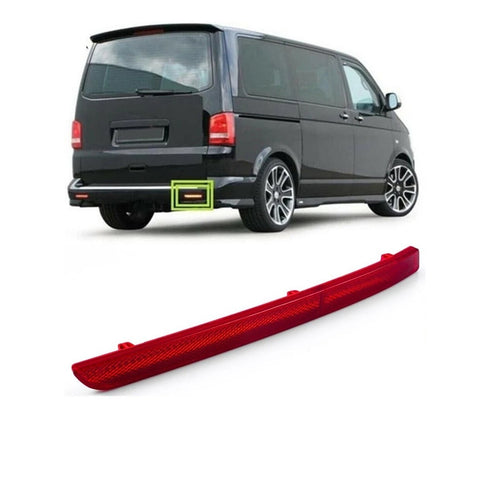 Rear RH Bumper Reflector VW TRANSPORTER CARAVELLE MULTIVAN T5 12 to16 7E0945106A