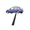 Ford Fiesta Mk5 Front Left Door Pillar Trim 5 Doors 2002 to 2008 1473674