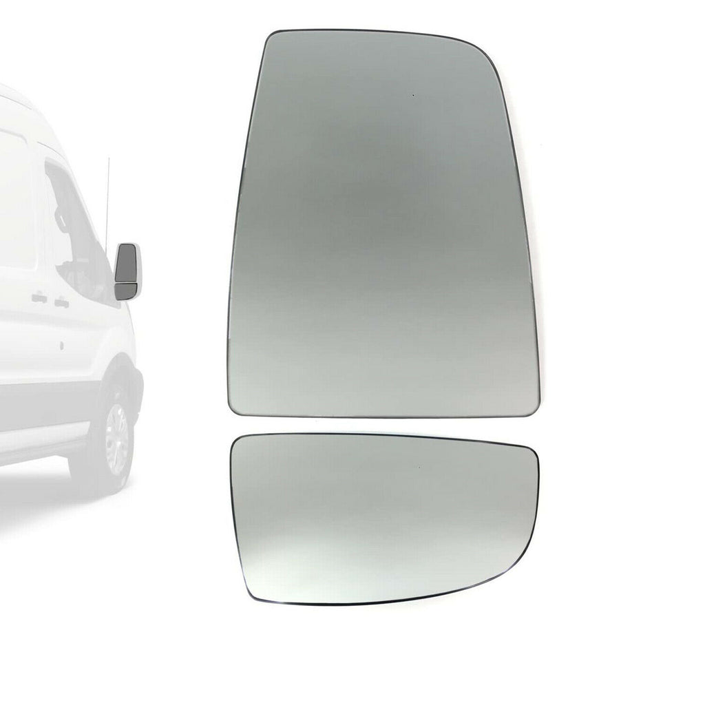 Ford Transit MK8 Wing Mirror And Blind Spot Glass Right Off Side Upper 1855103