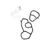 Oil Cooler O Ring Gasket Fits Ford Fiesta Peugeot Citroen 2S6Q6A728AA