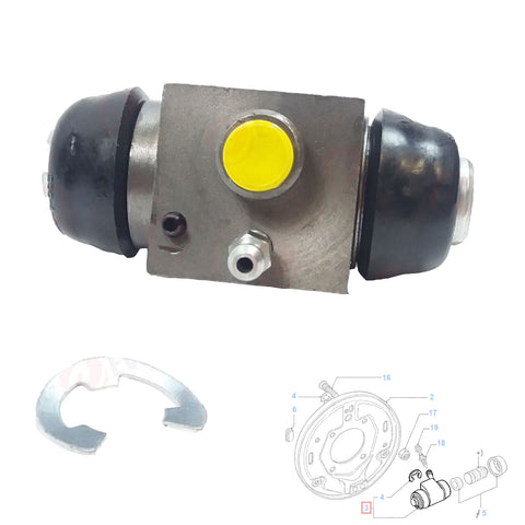 BRAND NEW BORG & BECK REAR, RIGHT WHEEL BRAKE CYLINDER FOR LTI TX1, BBW1011