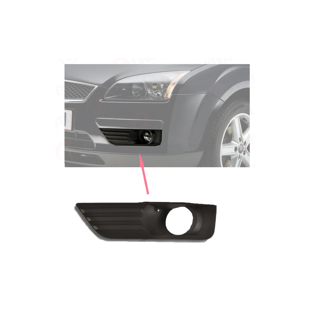 Ford Focus MK2 Front Bumper Lh N S Fog Light Grill Bezel