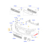 Ford Fusion Front Bumper Tow Eye Cover 2005 to 2012  1388478
