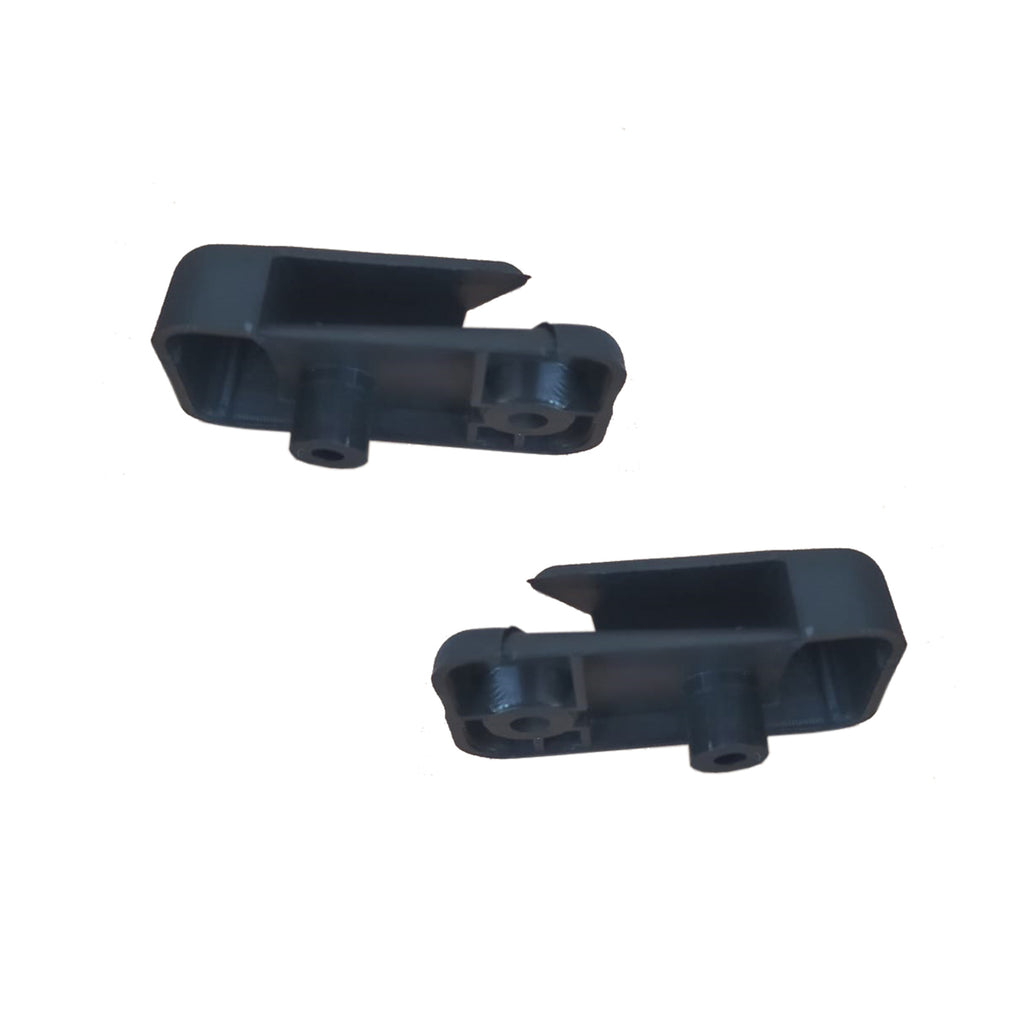 VW Beetle Black Sun Visor Hook Clips Bracket Hanger Right Side Left Side 2X