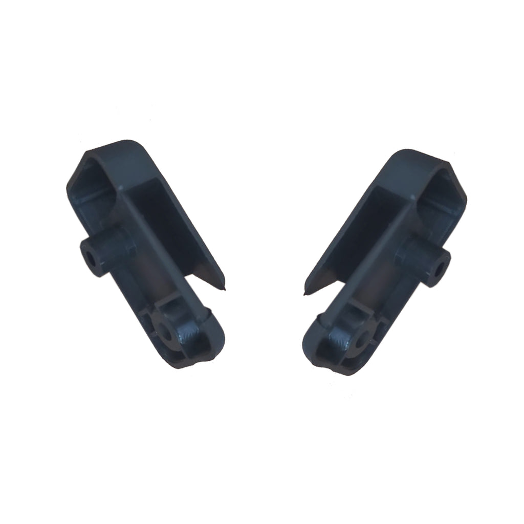 VW Beetle Black Sun Visor Hook Clips Bracket Hanger Right Side Left Side 2X