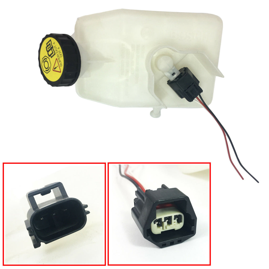 Bosch Expansion, Brake Pump Reservoir Tank With Harness Fits Ford Transit Mk7