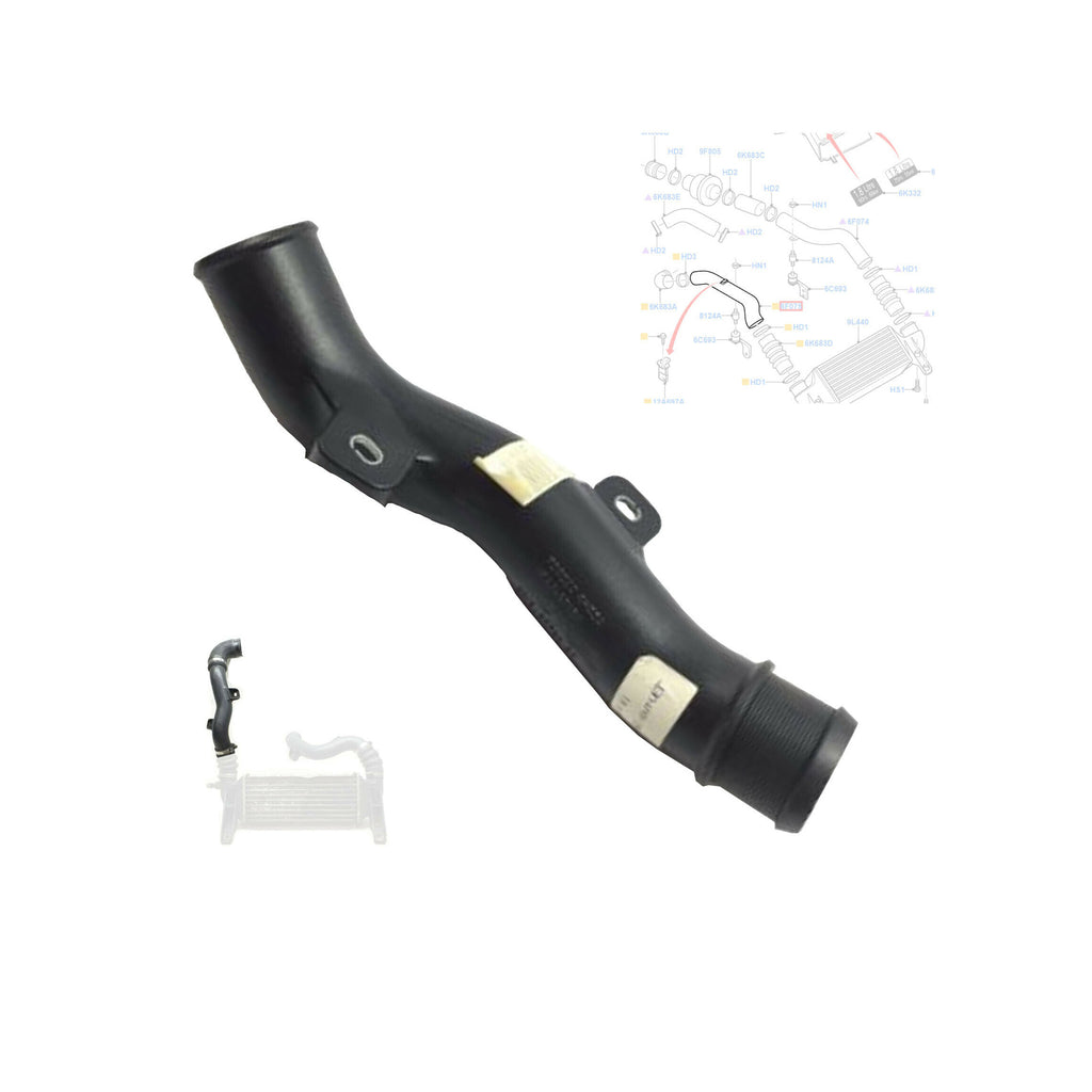 Intercooler Pipe Fits Ford Transit Connect 2002 to 2013  2T1Q9F796BF