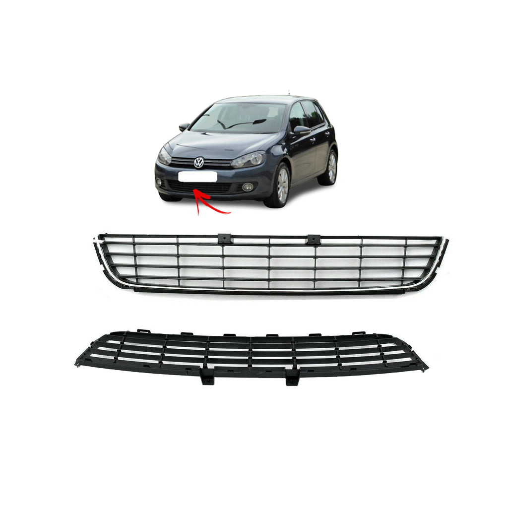 Vw golf mk6 front 2024 lower grill