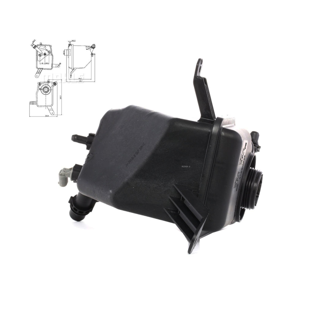 BMW 5 Series 6 Series E60 E61 E63 E64 Fits Expansion Tank Coolant 17137542986