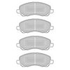BORG & BECK FRONT BRAKE PAD SET FITS CITROEN C4 AIRCROSS 1.6/1.8 HDi 1607690380