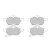 BORG & BECK FRONT BRAKE PAD SET FITS ASTRA MK4 MK5, VECTRA B, ZAFIRA MK1