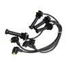 IGNITION LEAD FULL SET SPARK PLUGS WIRES  FITS FORD ESCORT 1.4 8V, FIESTA 1.4 8V