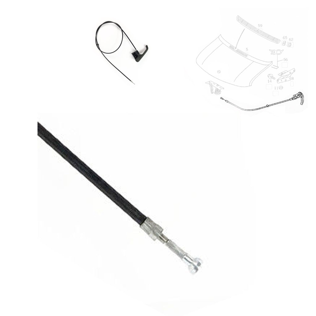 Bonnet Hood Release Cable With Handle Fits Mercedes Sprinter  A9017500359
