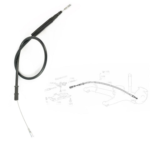 Rear Handbrake Parking Cable Fits Mercedes Benz Vito 638 A6384270338