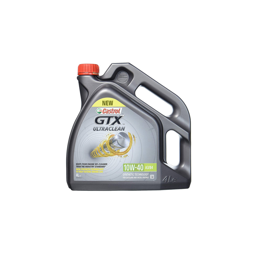 1 x 4L New Grey Castrol 15A4D3 GTX Ultraclean 10W-40 A3 B4 Engine Oil