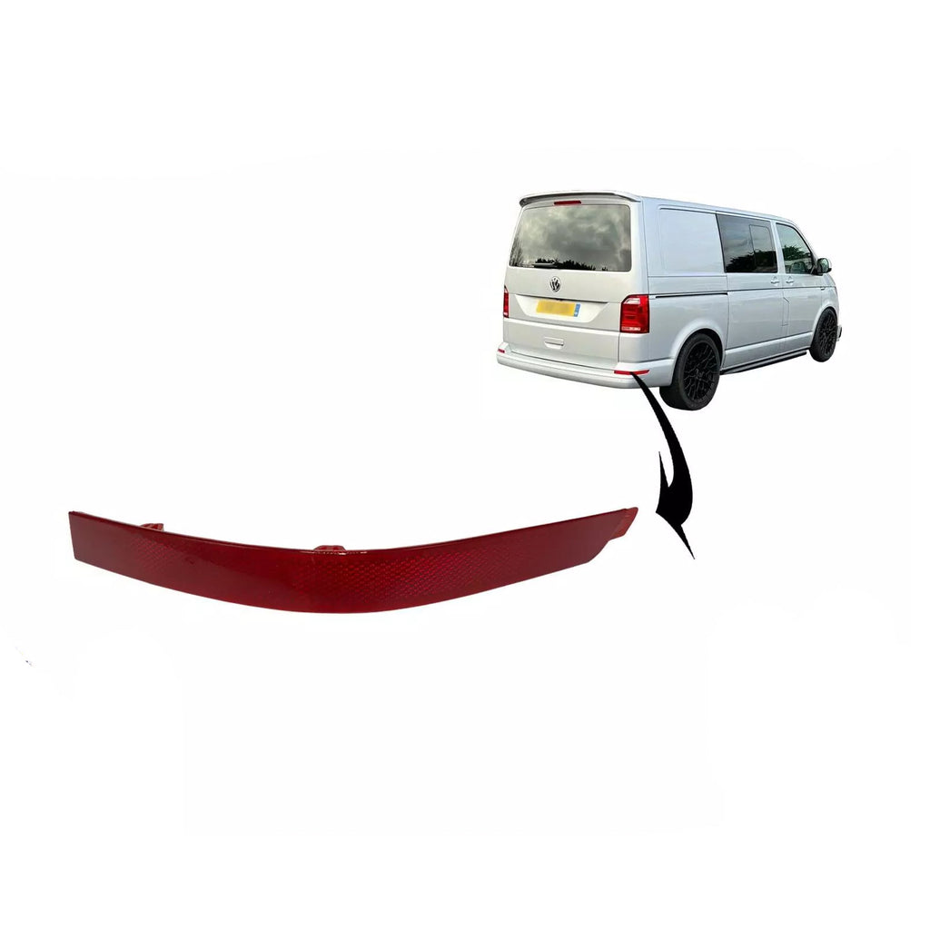 Rear Right Bumper Reflector Fits VW Transporter T6 2015 on 7E0945106D