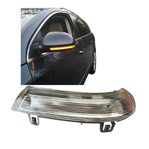 LED Wing Mirror Indicator Lens Near Side Left Fits VW Passat Golf 2000 to 2011 1K0949101