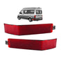 Rear Right & Left Side Bumper Lower Red Reflector For VW Crafter 2017 Onwards 7C0945106, 7C0945105