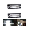 2x Rear Number Plate Light Lens Bulb Fits VW Transporter Caddy Passat 3B5943021E