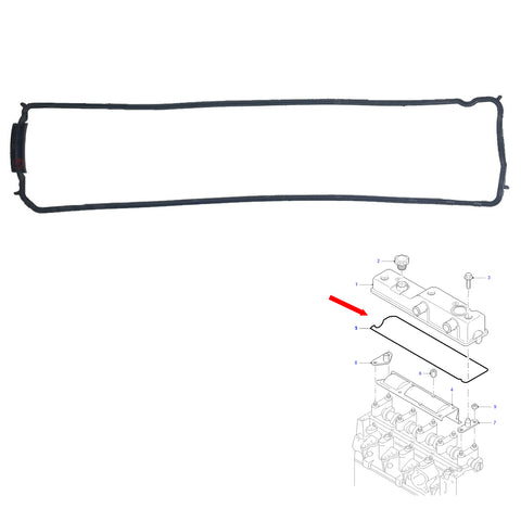 Cylinder Head Rocker Valve Cover Gasket Fits Ford Transit Connect 1.8 1078524