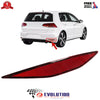 FOR VOLKSWAGEN GOLF MK7 REAR RIGHT & LEFT SIDE BUMPER REFLECTOR 2013 to 2017 5G0945106, 5G0945105