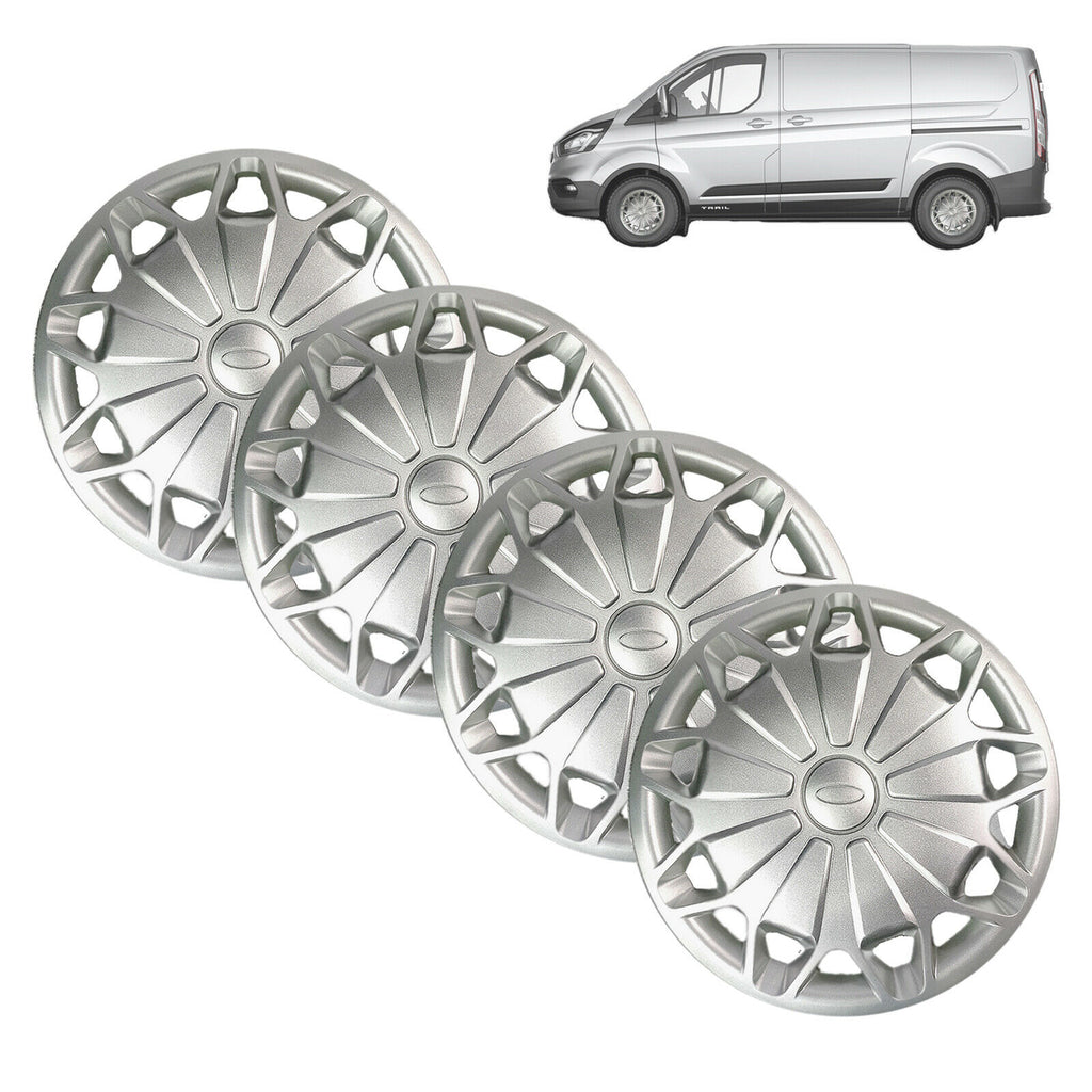 Ford Transit Custom 16 Inches Wheel Trim Cover Set 2012 Onwards