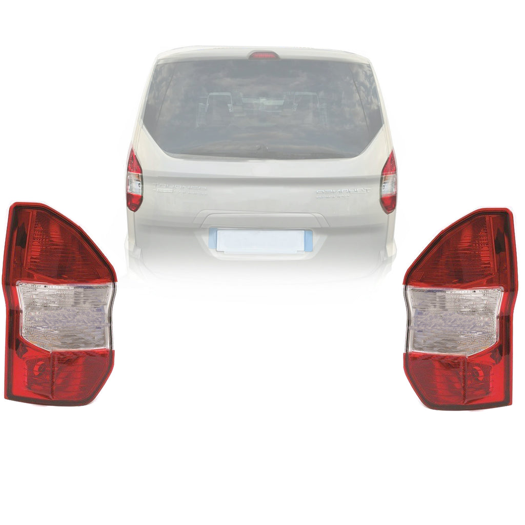 Rear Left Right Tail Light Without Bulb Holder Ford Transit Courier 2014 1841016