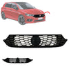 Fiat Tipo Front Bumper Center Chrome Grille Black 2015 On 735642866