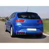 Seat Leon MK2 2009 to 2012 Left Red Rear Bumper Reflector Cover Lens 1P0945105D