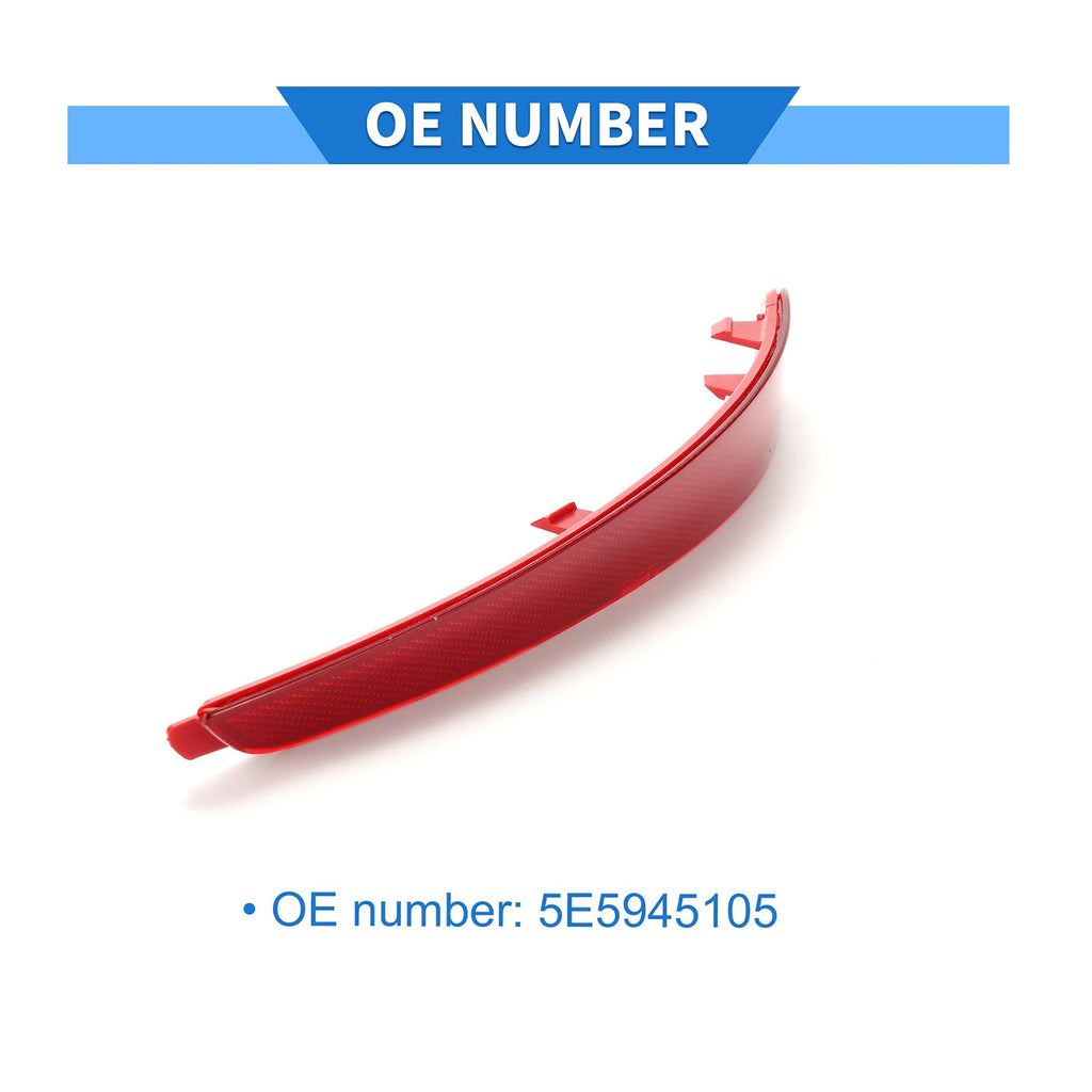 Rear Left Bumper Reflector No.5E5945105 for Skoda Octavia 3 III 5E3 2012