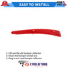Rear Bumper Reflector Red Right Side Fits Skoda Octavia 2012 to 2020 5E5945106