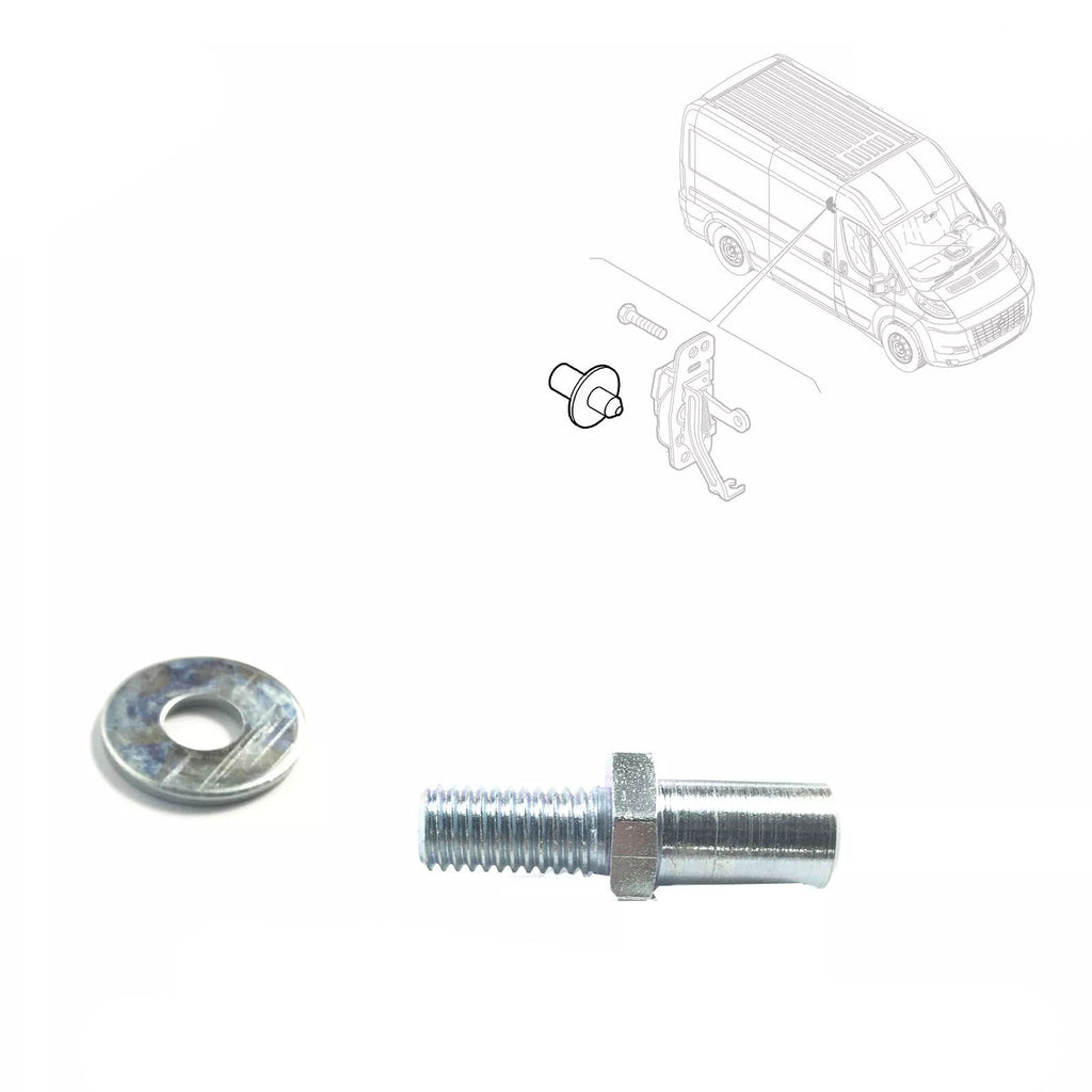 Side Door Lock Bolt Nut Fits Citroen Relay Peugeot Boxer Fiat Ducato 1344903080