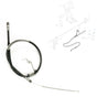 Rear Right Handbrake Parking Cable Fits Ford Transit MK6 2000 to 2006 4331043 