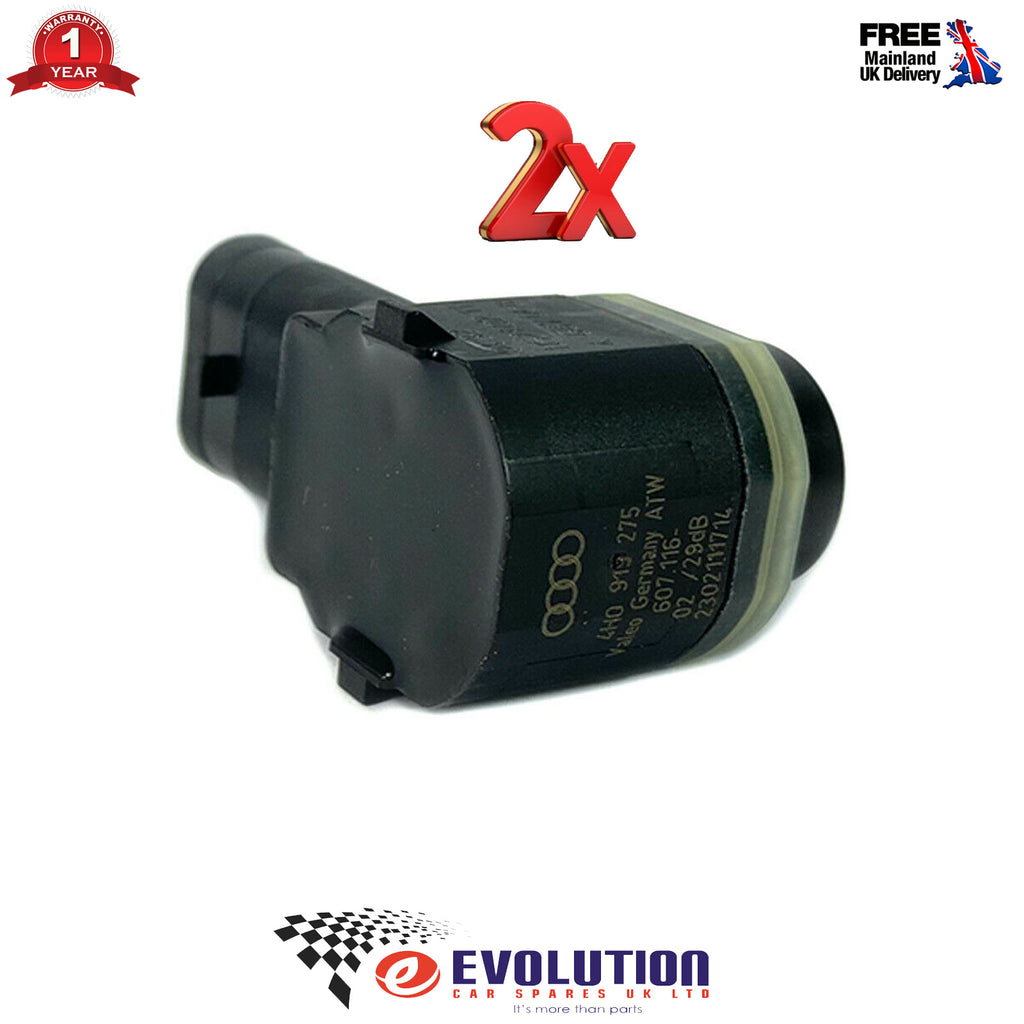 Genuine Audi VW Parking Sensor x2 A3 A4 A5 A6 A7 Q3 Golf Polo 4H0919275 PDC