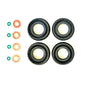  Ford Audi VW Seat Skoda Fuel Injector Seal Washer O Ring Set 03L103070A