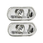 2X Crystal Clear Side Indicator Repeaters Left Right VW T5 2003-2010 1J0949117