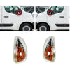 Renault Master OEM Pair Of Door Wing Mirror Indicator Lens Lamp 2010 to 2018 261652475R