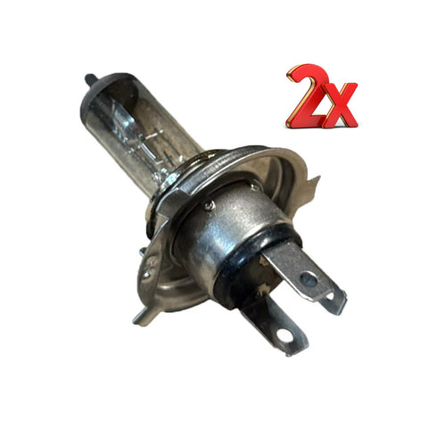2x Rally Sport Halogen Headlight Bulb H4 12V 100/80w P43t Top Quality Maretti
