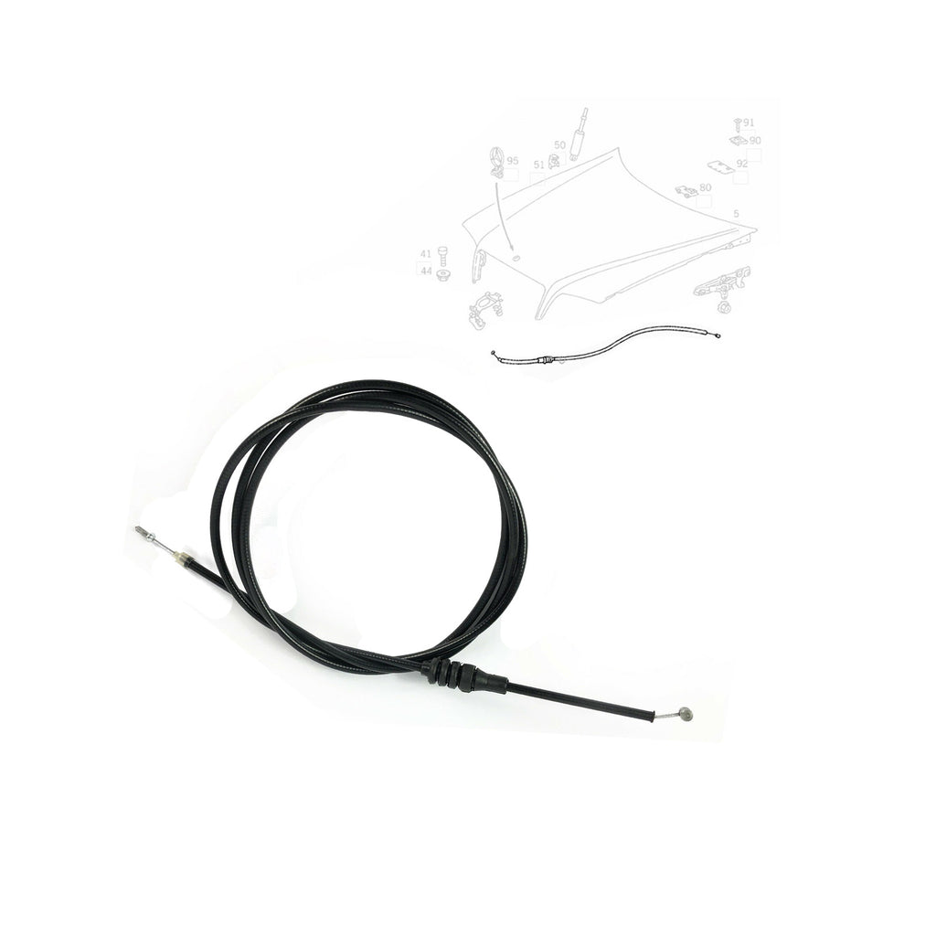 Bonnet Cable Fits Mercedes Benz C Class W202 26683 2028800059