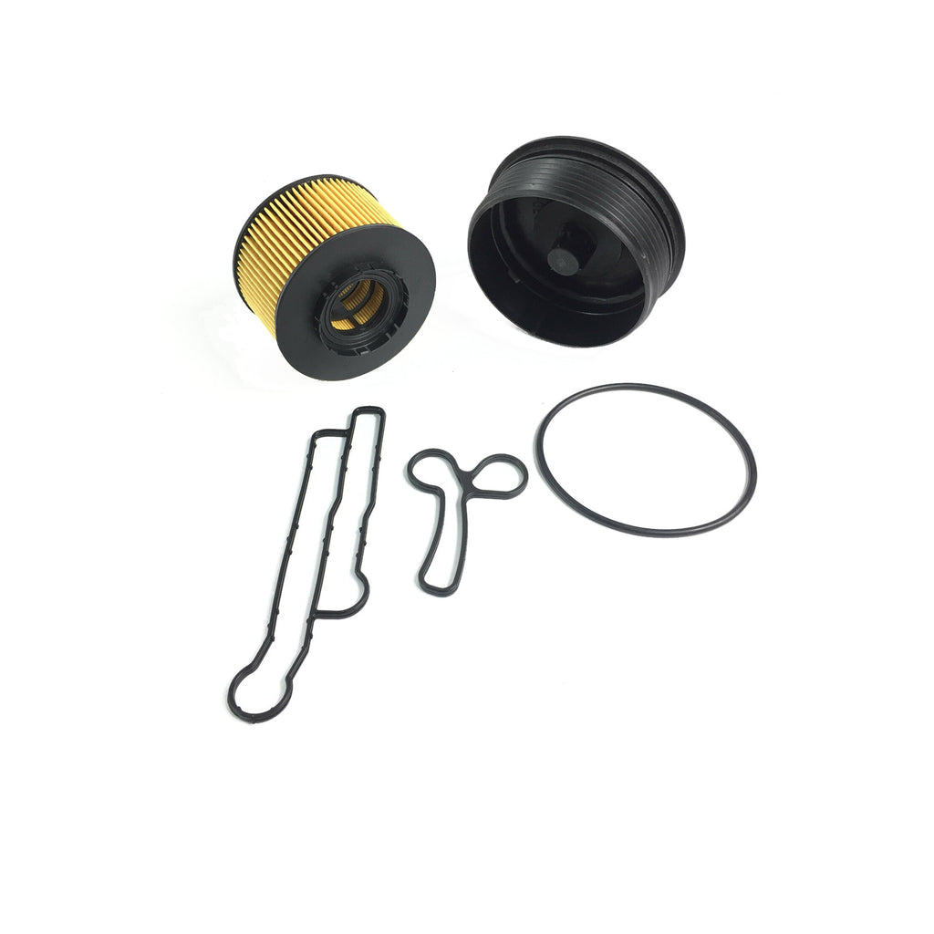 OIL COOLER GASKET + OIL FILTER + COVER CAP WITH SEAL FORD TRANSIT MK6