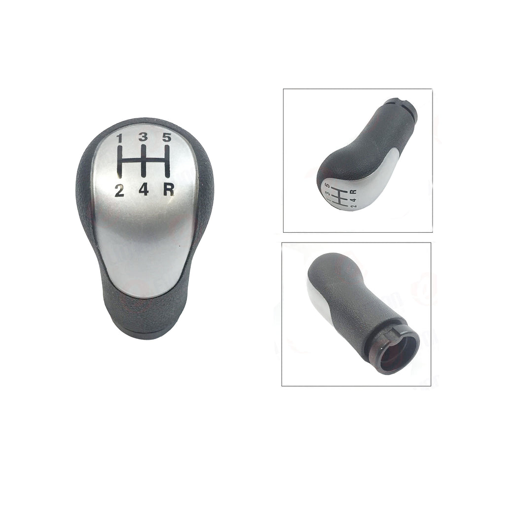 Ford Transit Connect Fiesta Fusion Black Silver Gear Knob 2002 Onwards 1151765