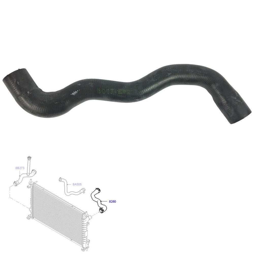 Upper Radiator Hose Fits Ford Transit Connect TOURNEO CONNECT 02-13 2T148B274DC