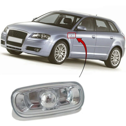 Front Wing Side Turn Signal Indicator RH LH Fits Audi A3 A4 A6 8E0949127