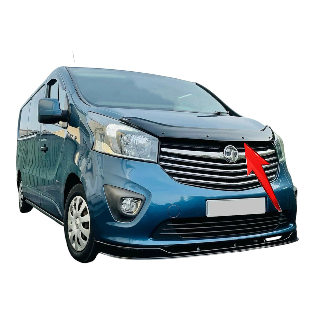 Vauxhall Vivaro 2014 Onwards Bonnet Guard Protector Acrylic Top Quality
