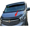 Vauxhall Vivaro 2014 Onwards Bonnet Guard Protector Acrylic Top Quality