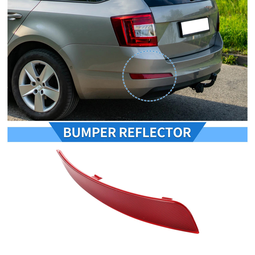 Rear Left Bumper Reflector No.5E5945105 for Skoda Octavia 3 III 5E3 2012