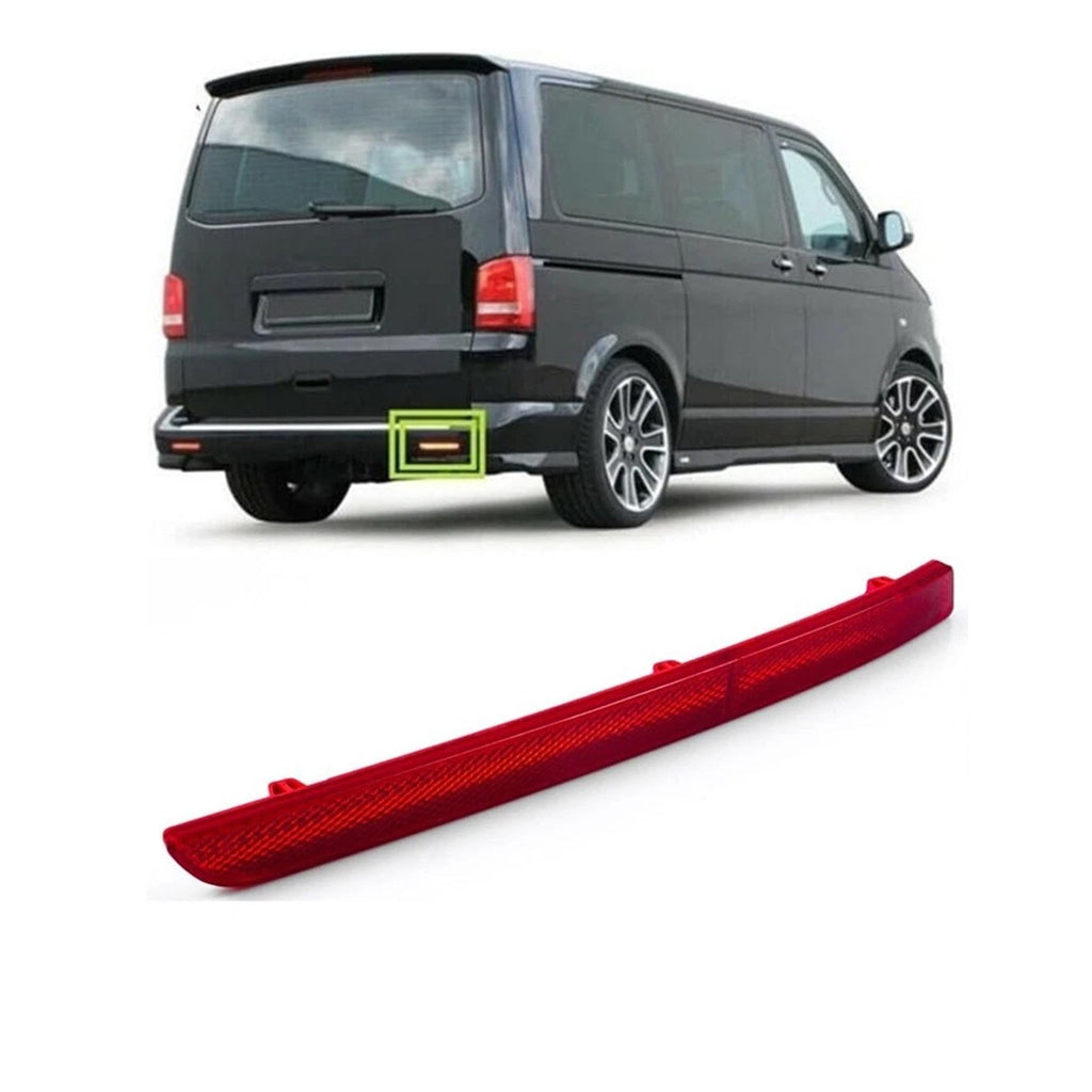 Rear RH Bumper Reflector VW TRANSPORTER CARAVELLE MULTIVAN T5 12 to16 7E0945106A