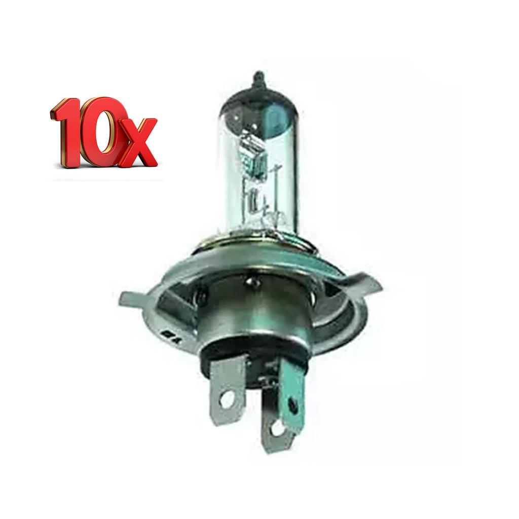 10X H4 HALOGEN HEADLAMP BULB 484 12V 100/80W P43t Top Quality Maretti