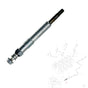 GLOW PLUG  FITS FORD C-MAX, FIESTA IV, FOCUS, CONNECT, 1079401